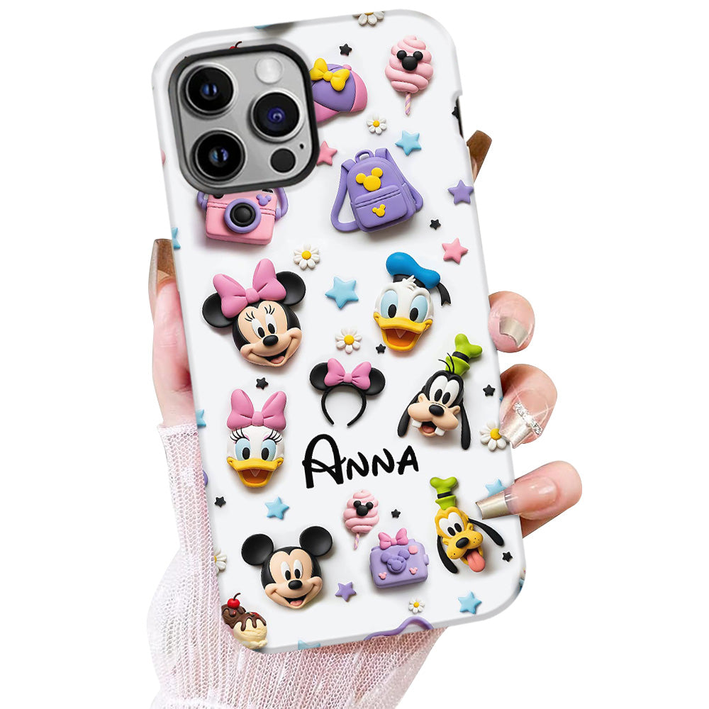 Magical World - Personalized Mouse Full Print Phone Case