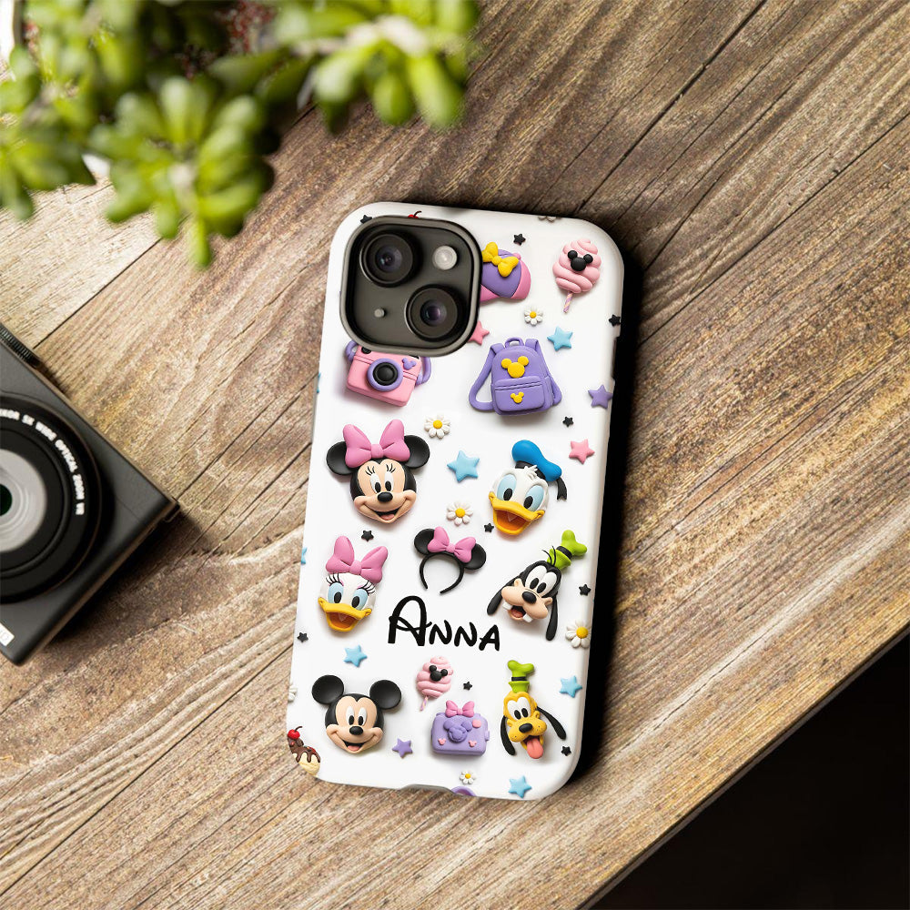 Magical World - Personalized Mouse Full Print Phone Case