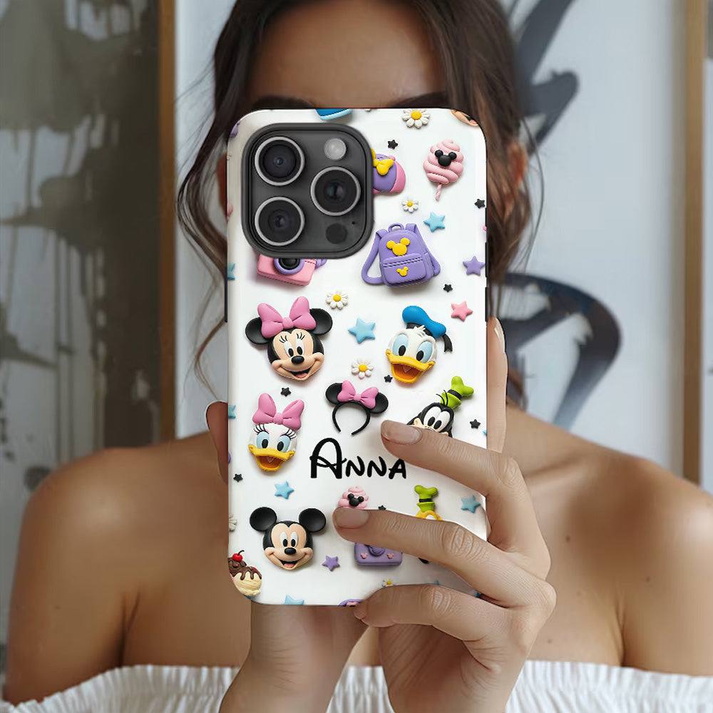 Magical World - Personalized Mouse Full Print Phone Case