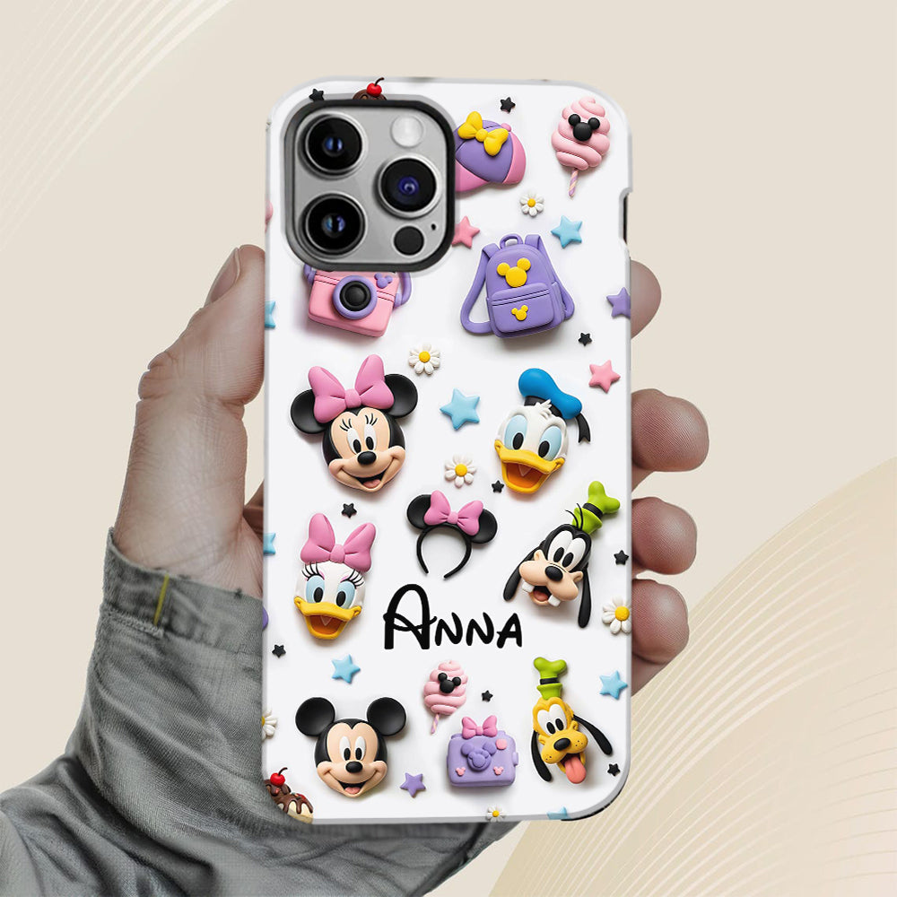 Magical World - Personalized Mouse Full Print Phone Case