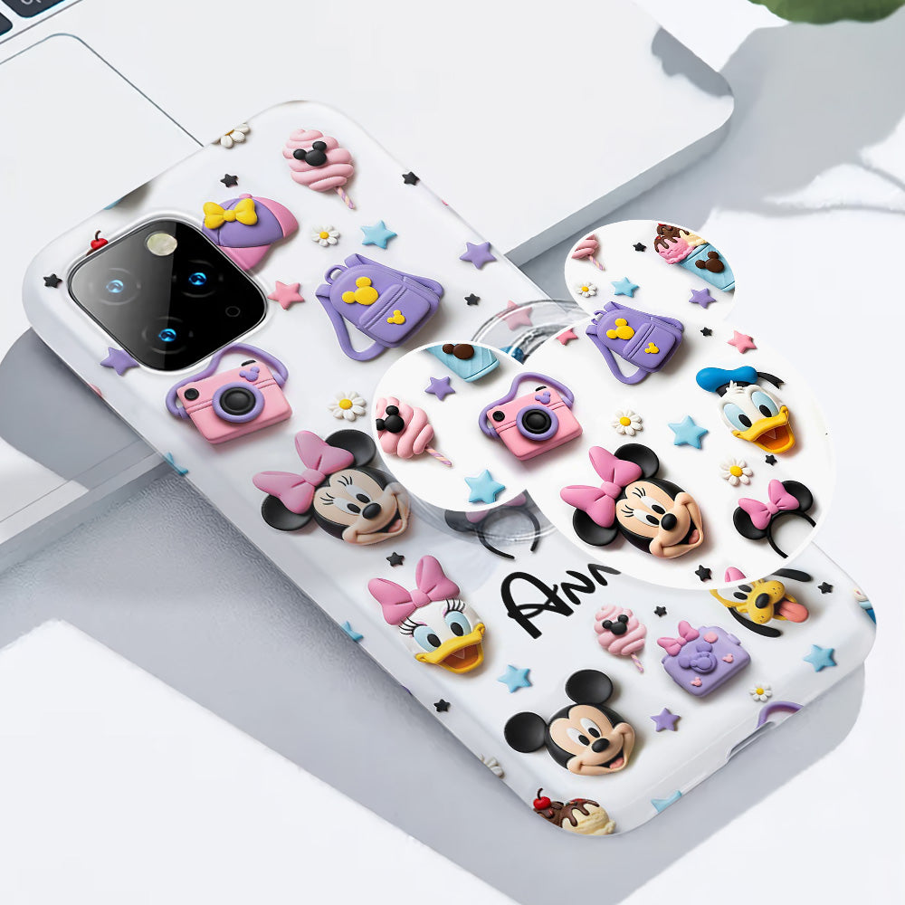 Magical World - Personalized Mouse Full Print Phone Case