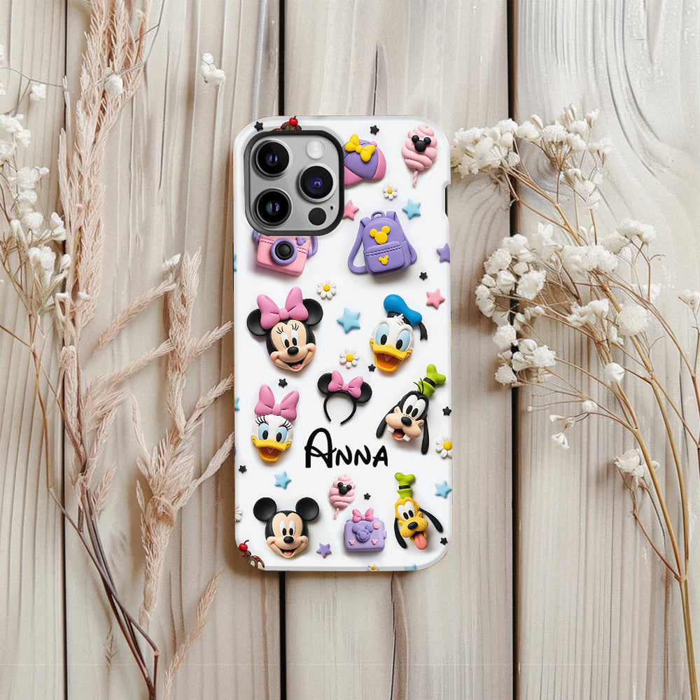 Magical World - Personalized Mouse Full Print Phone Case