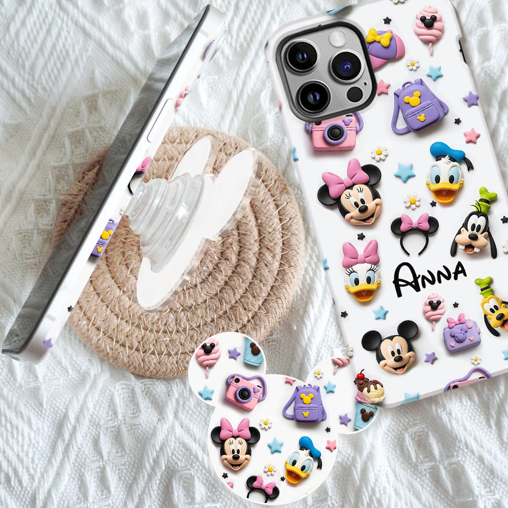 Magical World - Personalized Mouse Full Print Phone Case