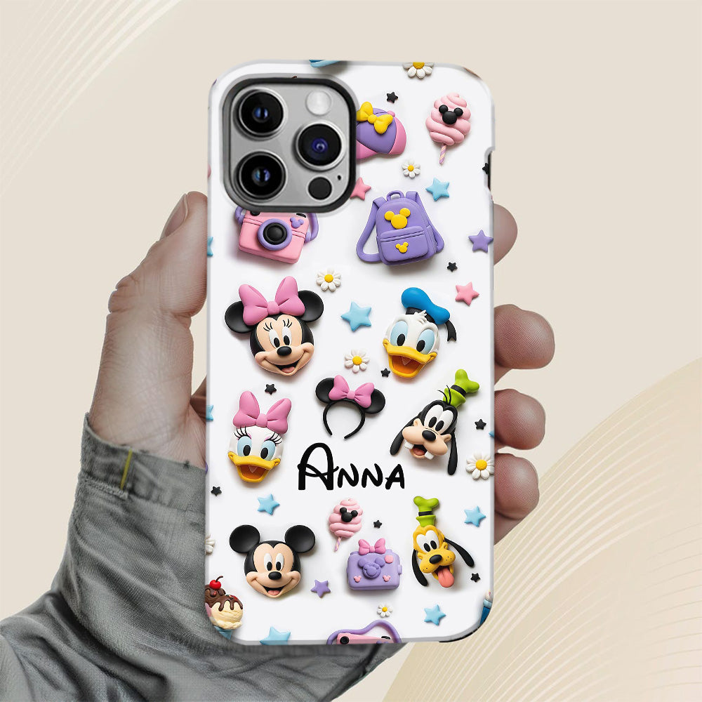 Magical World - Personalized Mouse Full Print Phone Case