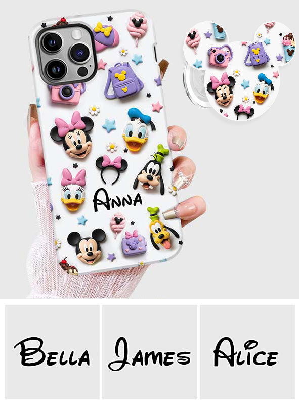 Magical World - Personalized Mouse Full Print Phone Case