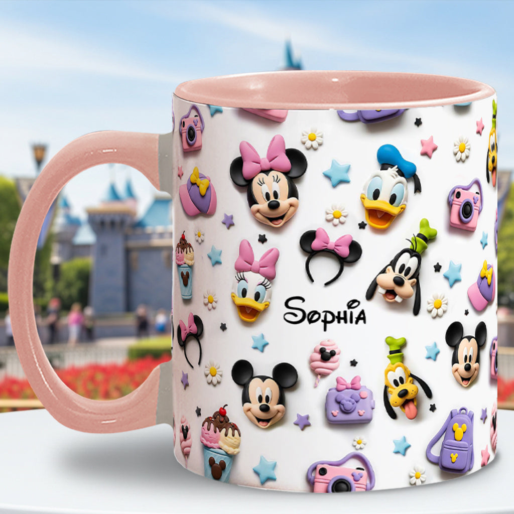 Magical World - Personalized Mouse Accent Mug