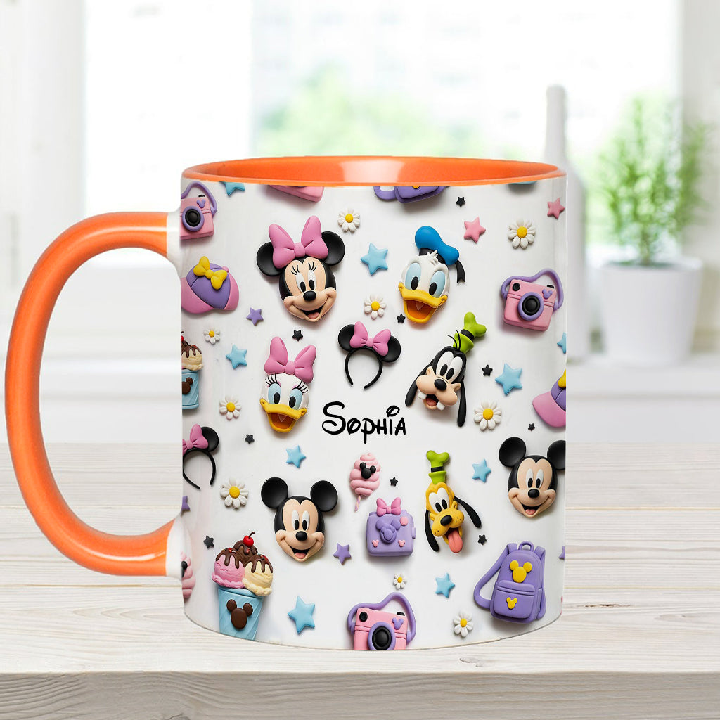 Magical World - Personalized Mouse Accent Mug
