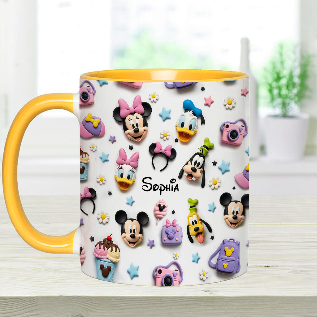 Magical World - Personalized Mouse Accent Mug