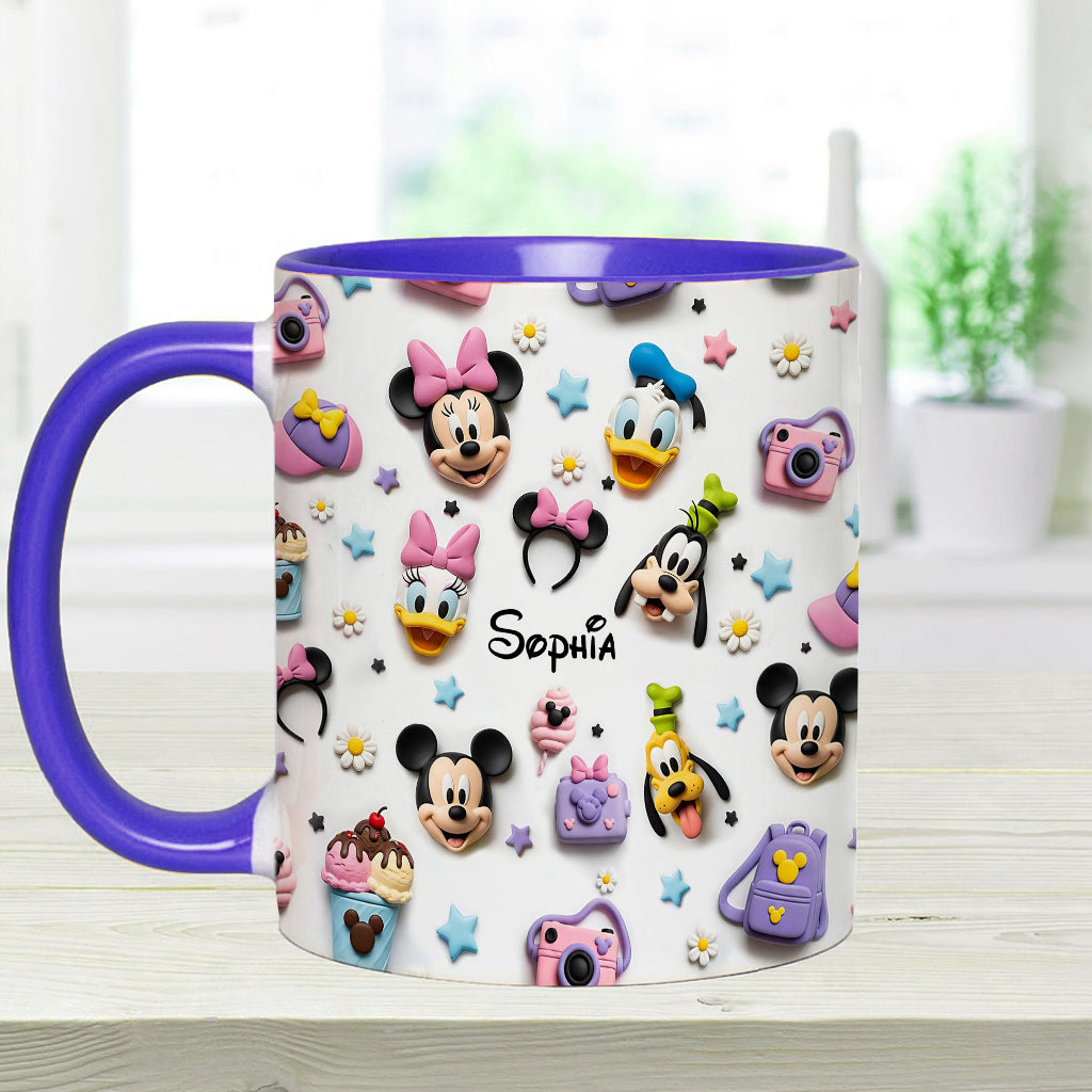 Magical World - Personalized Mouse Accent Mug