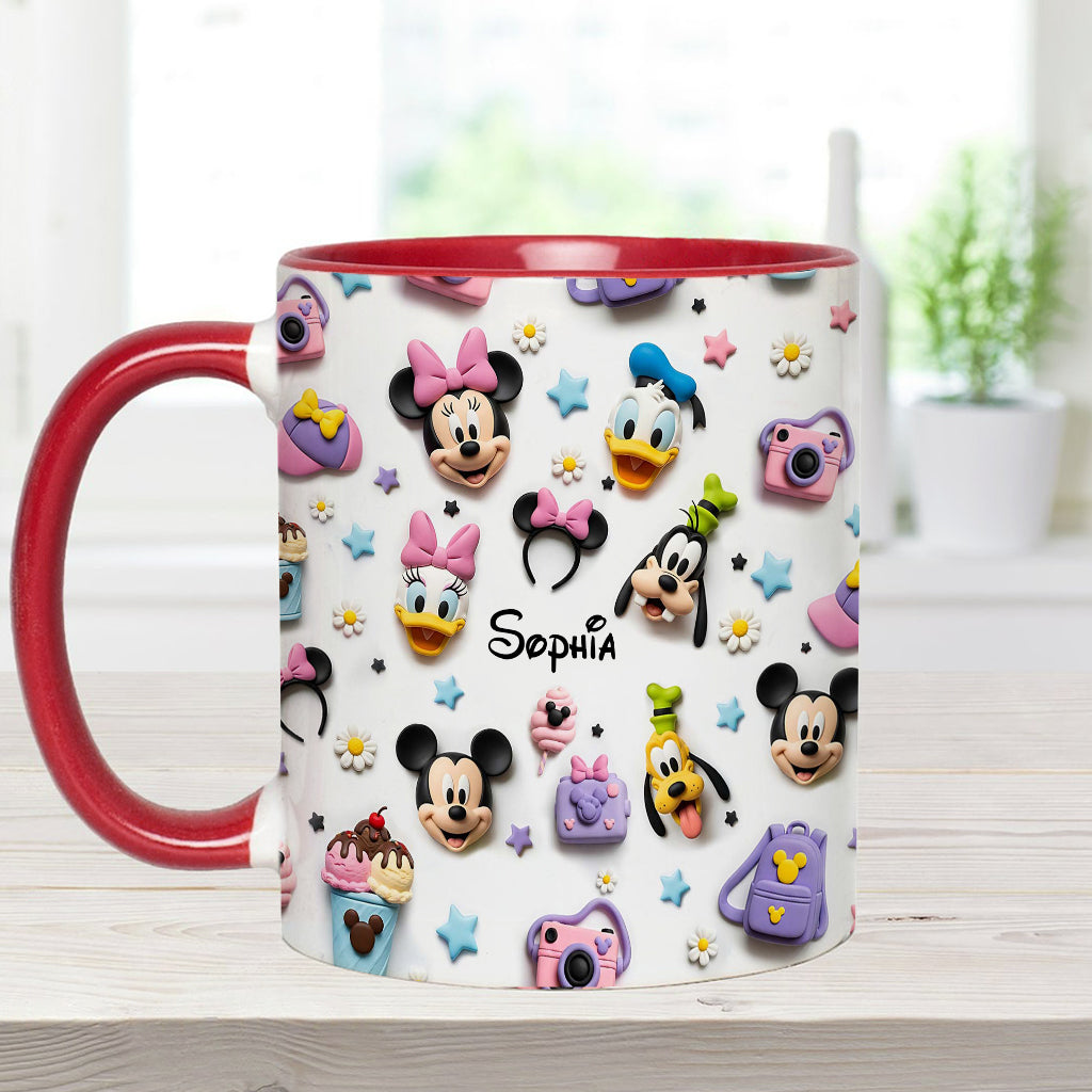 Magical World - Personalized Mouse Accent Mug