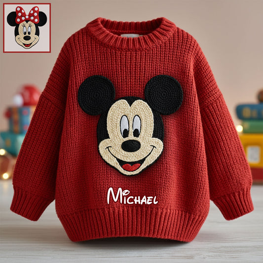 Magical Friends - Personalized Mouse Ugly Sweater