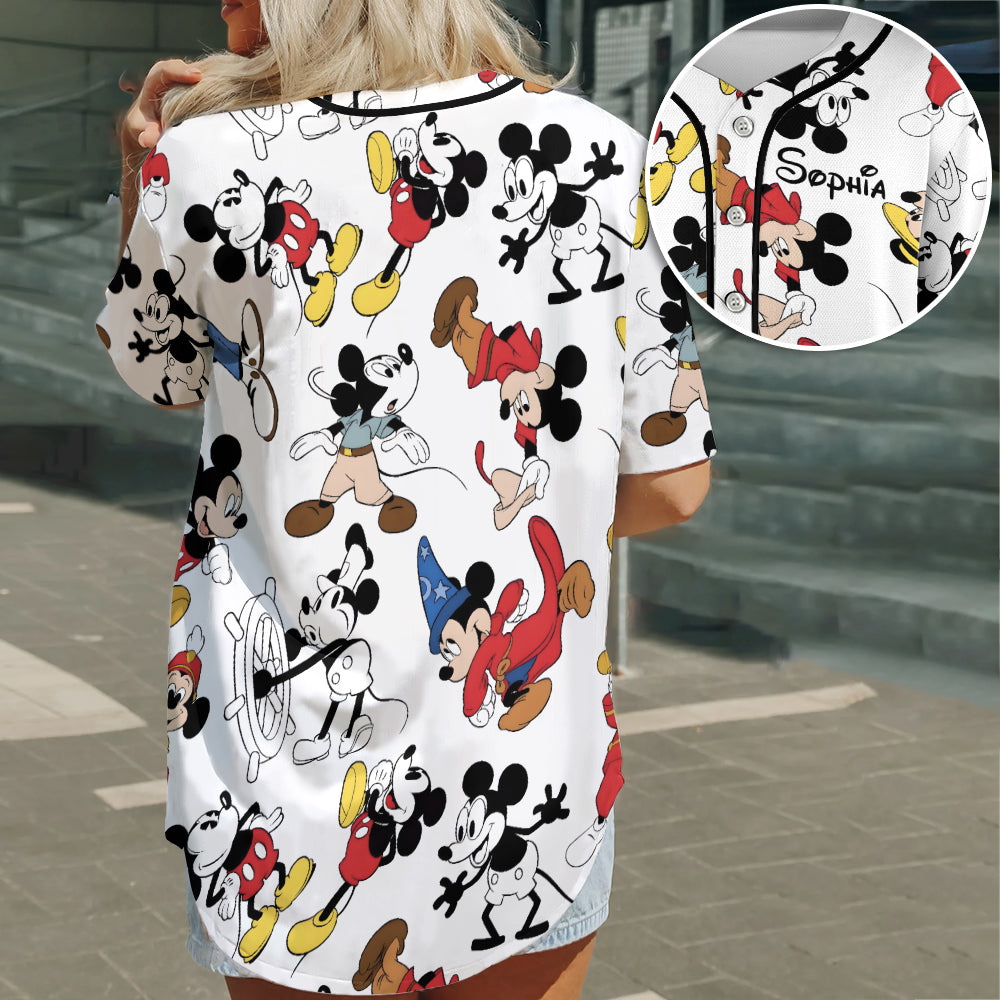 Magical Moments - Personalized Mouse Baseball Jersey