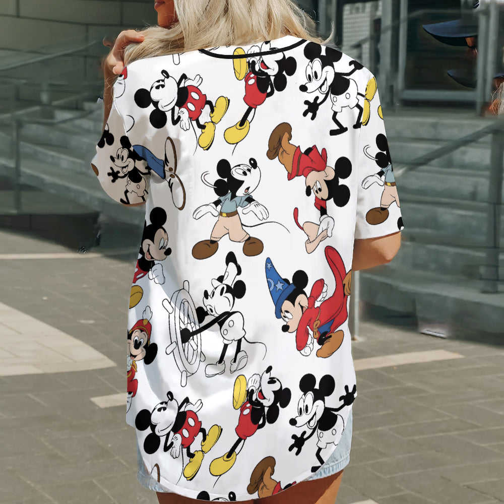 Magical Moments - Personalized Mouse Baseball Jersey