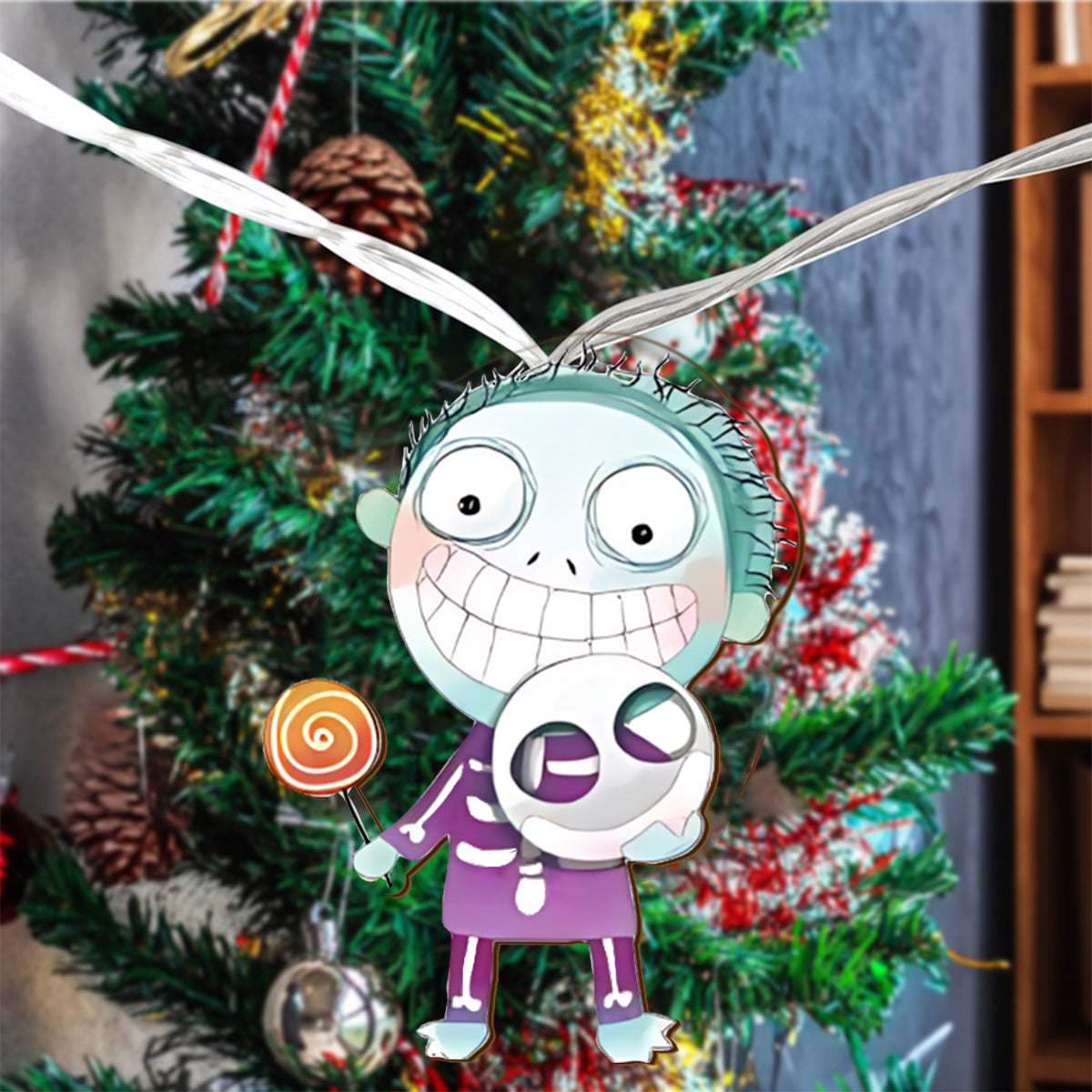 Merry Christmas - Personalized Nightmare String Lights