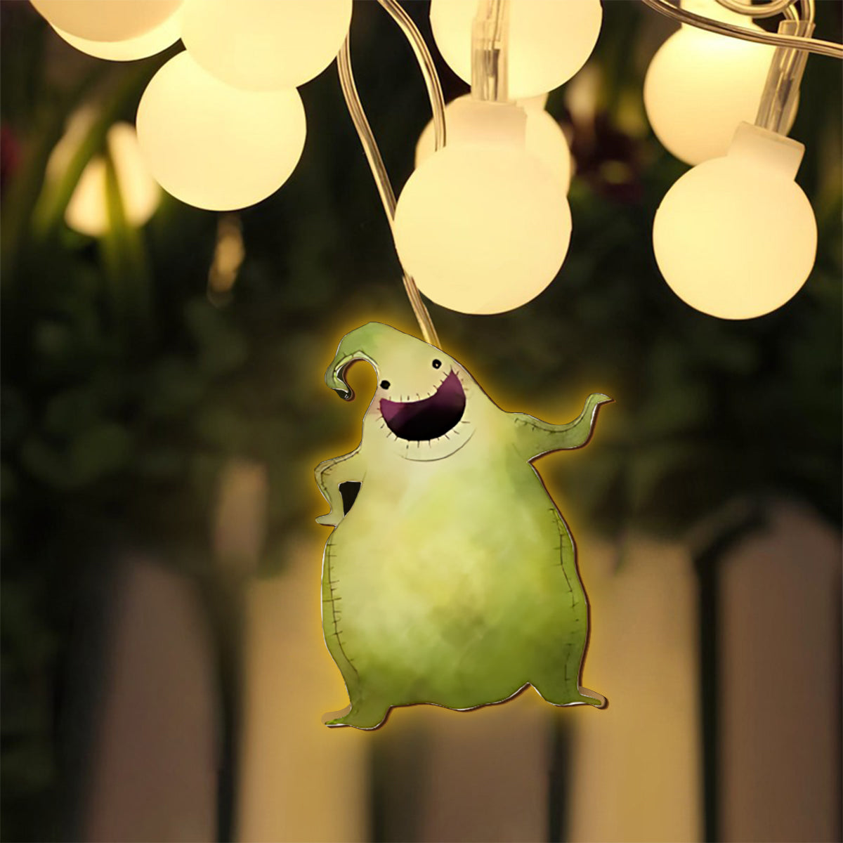 Merry Christmas - Personalized Nightmare String Lights