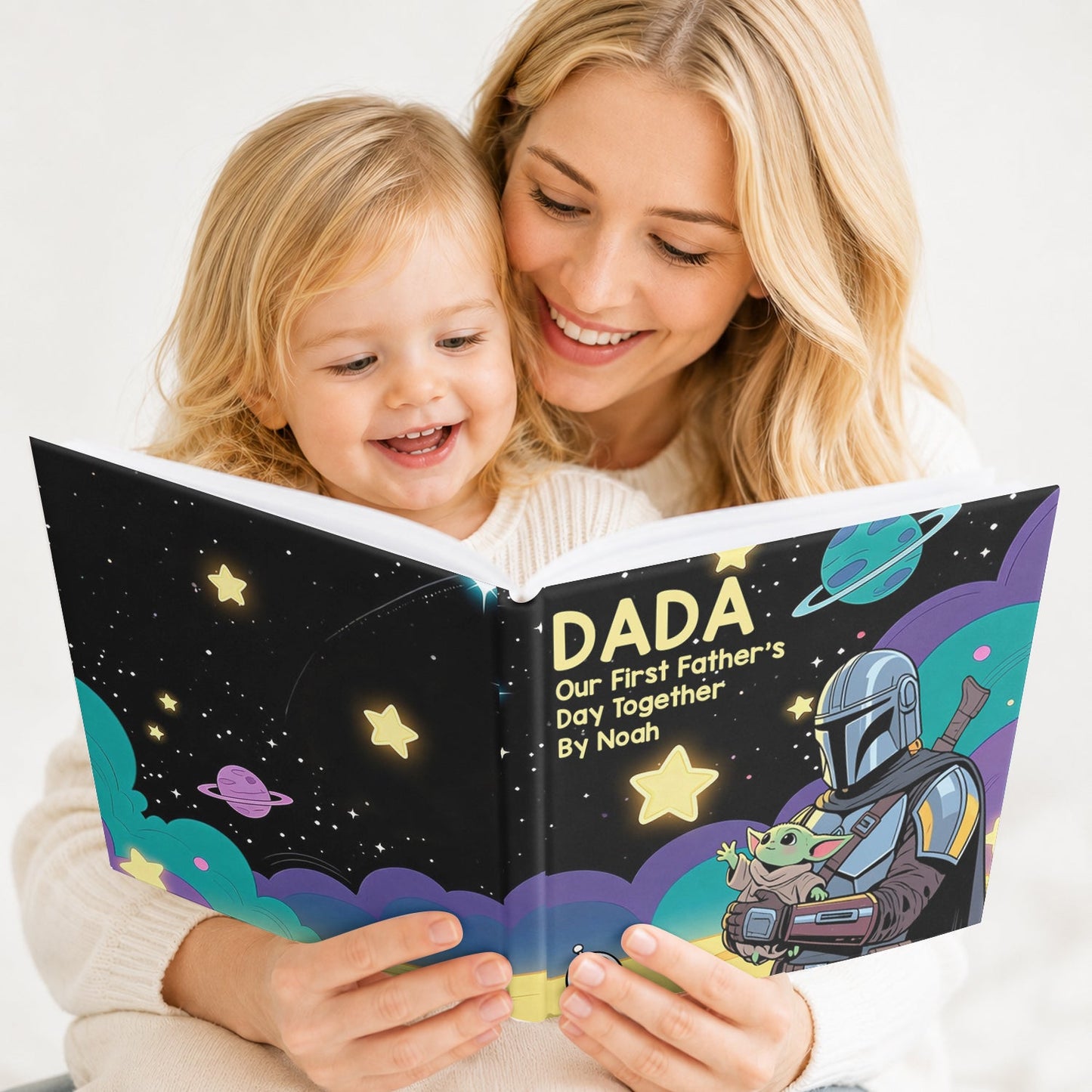 Our First Father's Day Together - Personalized The Force Storybook