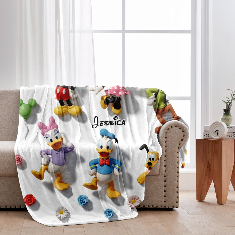 Magical Moments - Personalized Mouse Blanket