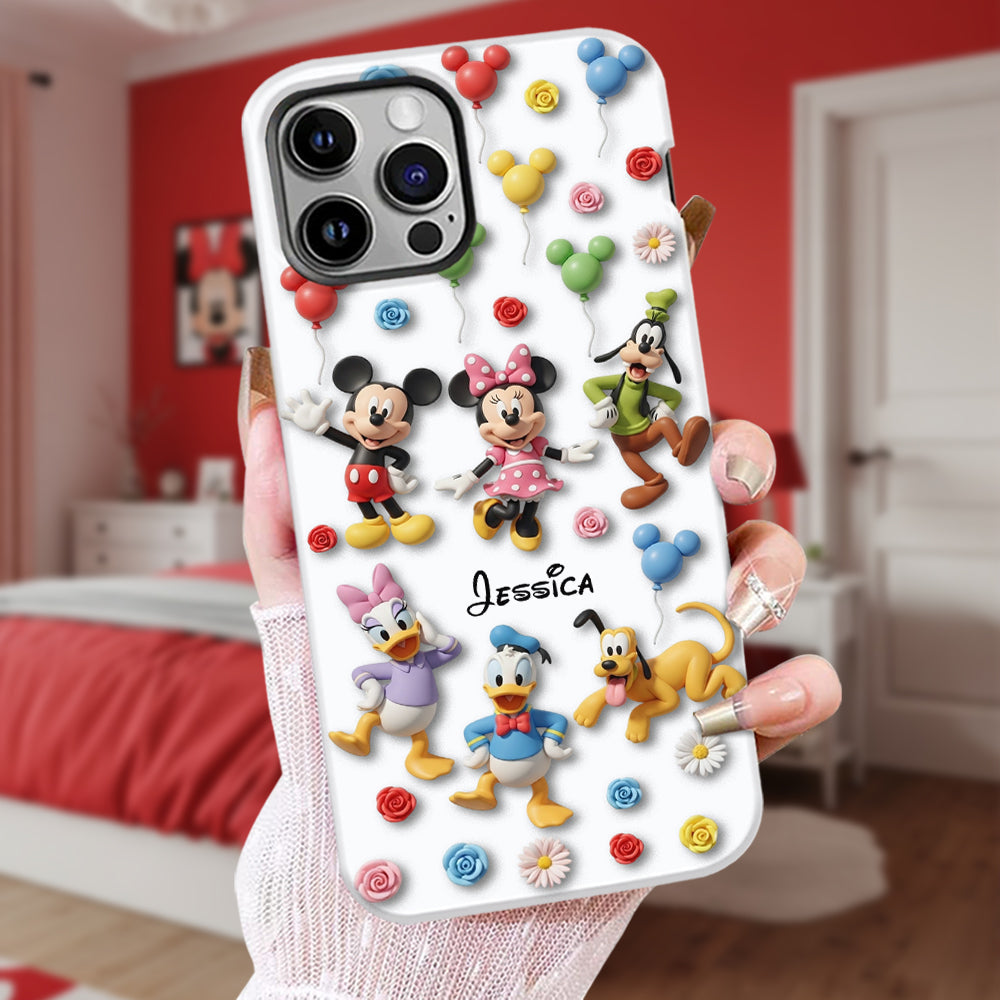 Magical Moments - Personalized Mouse Full Print Phone Case
