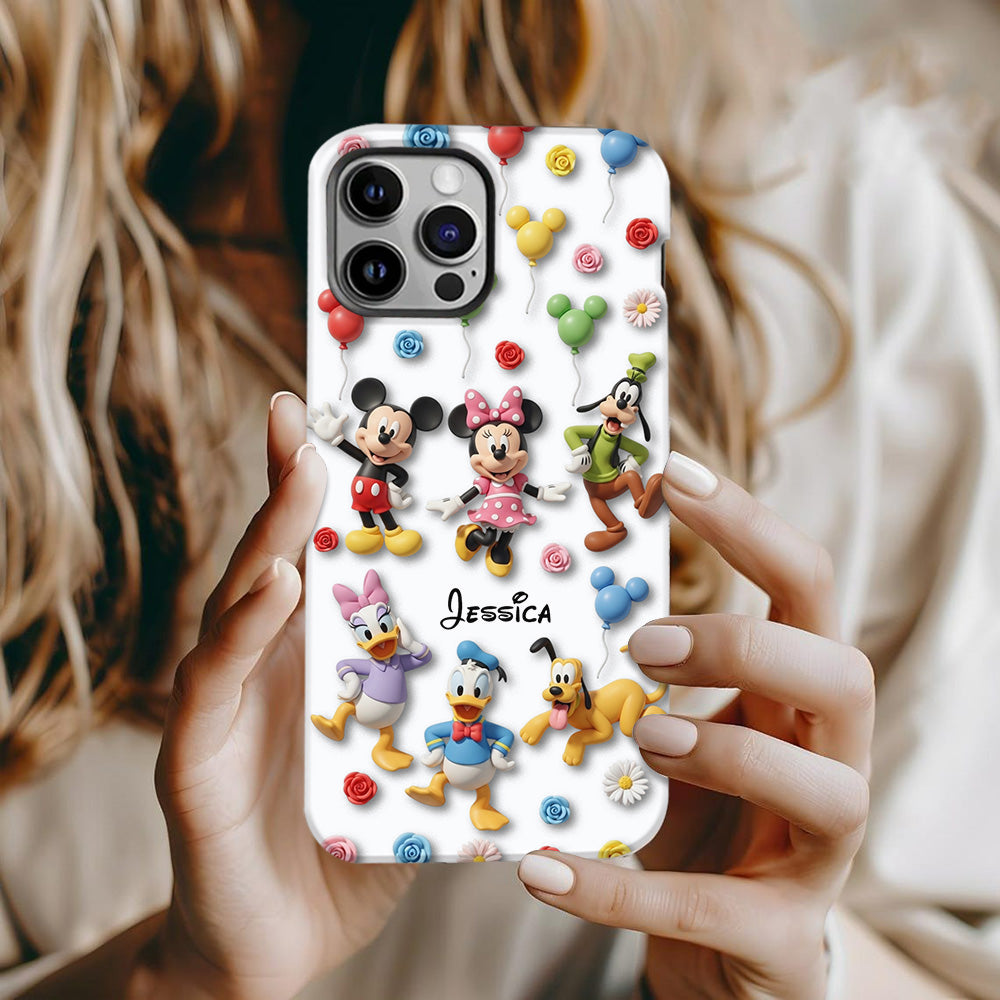 Magical Moments - Personalized Mouse Full Print Phone Case