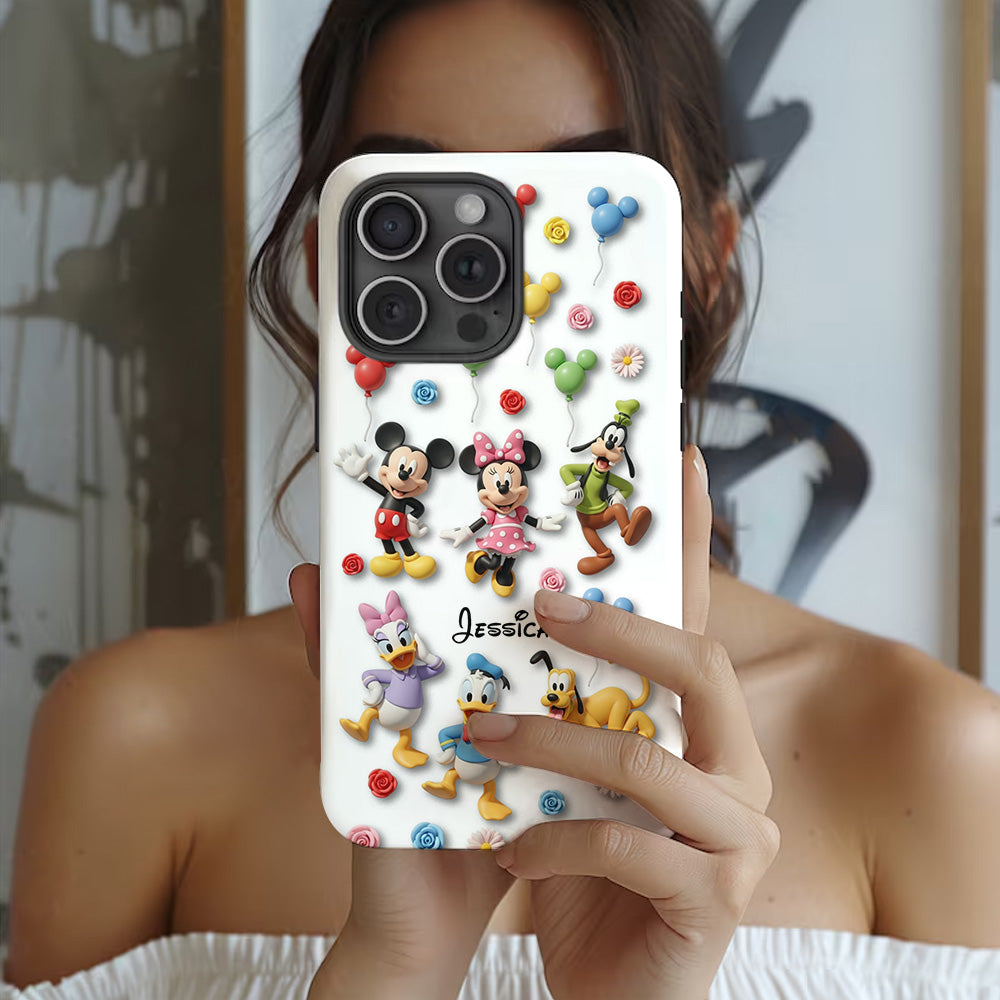 Magical Moments - Personalized Mouse Full Print Phone Case