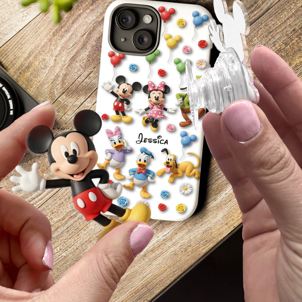 Magical Moments - Personalized Mouse Full Print Phone Case