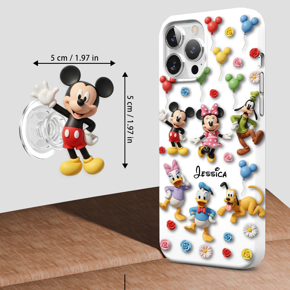 Magical Moments - Personalized Mouse Full Print Phone Case