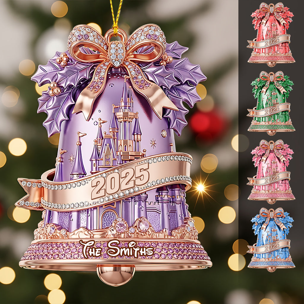 Magical Christmas - Personalized Mouse Ornament