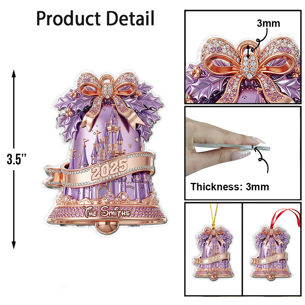 Magical Christmas - Personalized Mouse Ornament