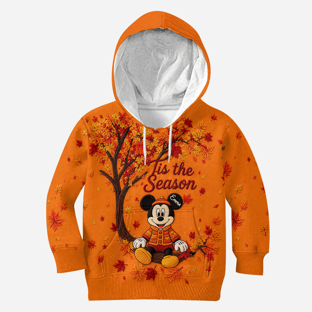 Cute Cartoon Mouse Autumn - Personalized Mouse All Over Shirt