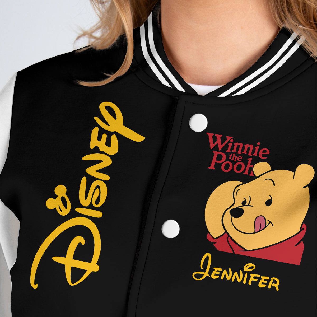 Friends - Personalized Mouse Varsity Jacket