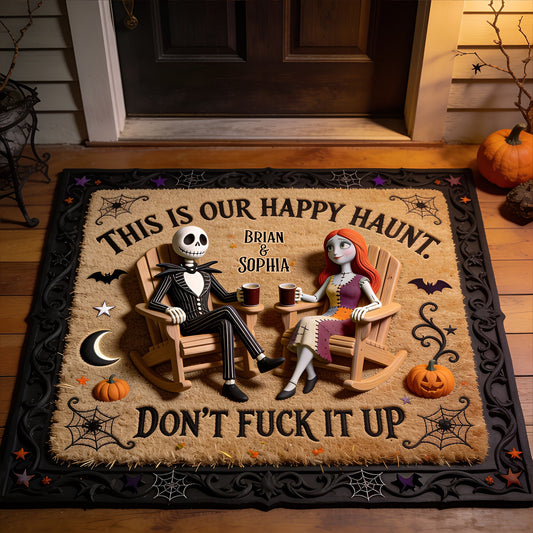 Happy Haunt - Personalized Nightmare Non-Slip Tufted Rug