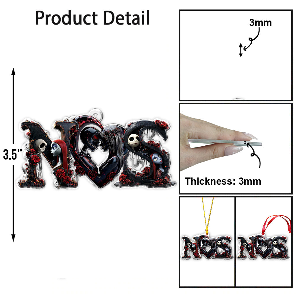 Till Do Us Part - Personalized Nightmare Ornament