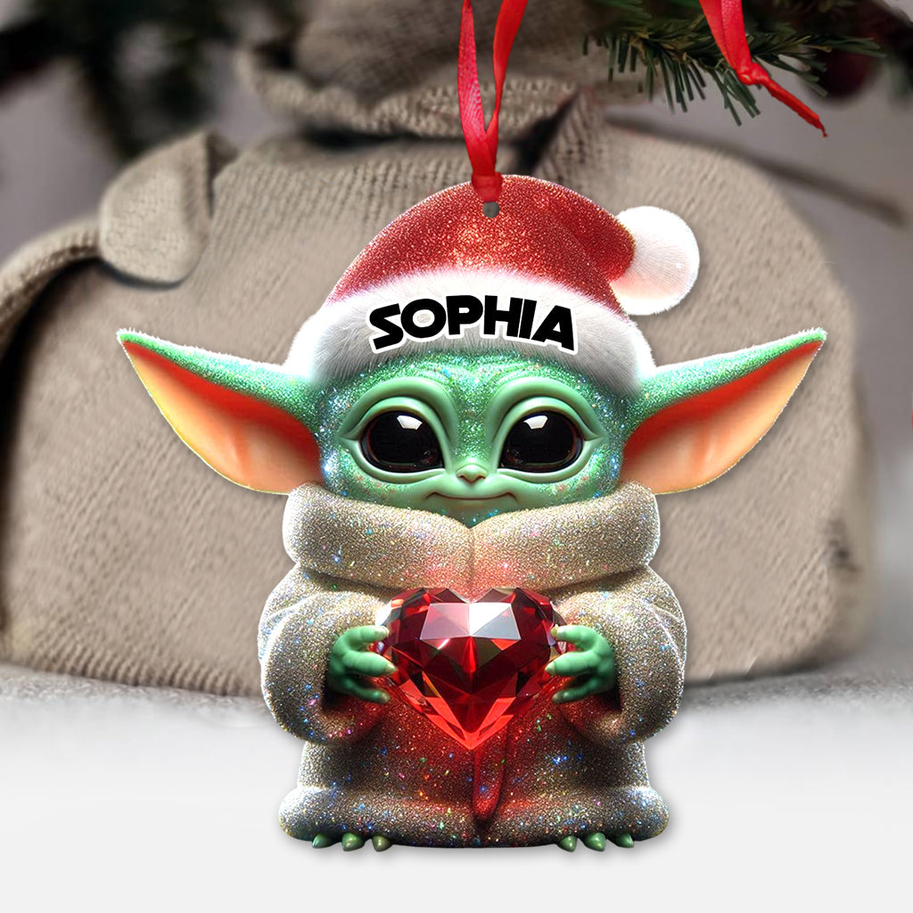 Merry Christmas - Personalized The Force Ornament