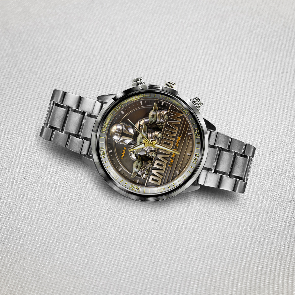 The Dadalorian - Personalized The Force Hand Watch
