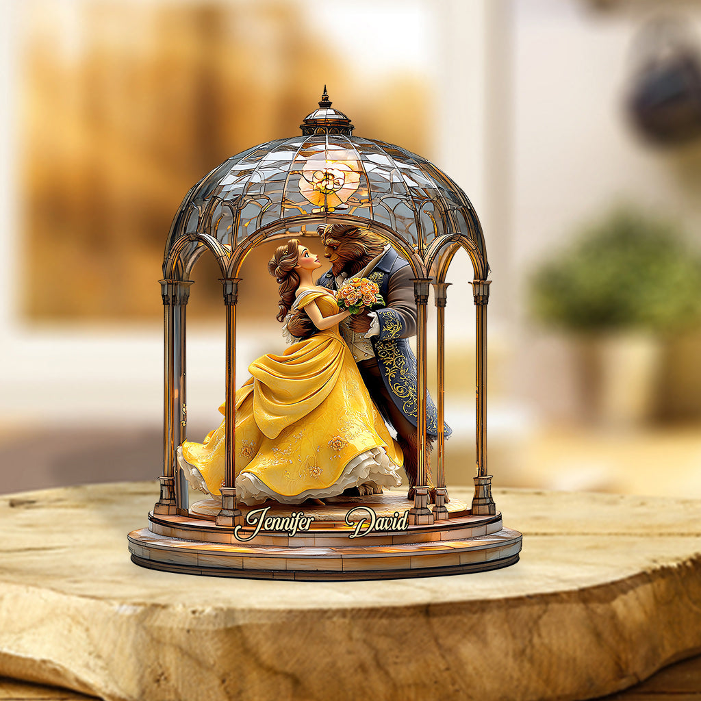 I Love You - Personalized Mouse Custom Shaped Acrylic Plaque