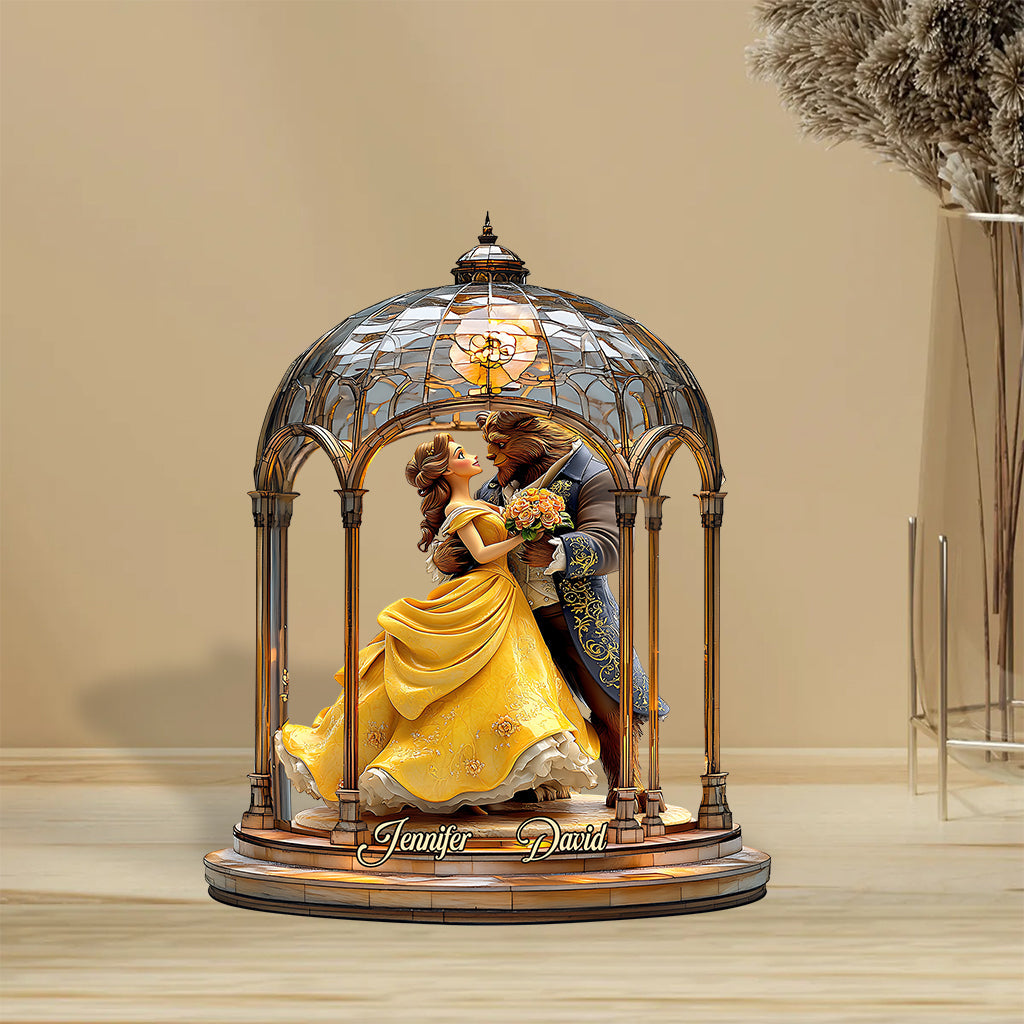 I Love You - Personalized Mouse Custom Shaped Acrylic Plaque