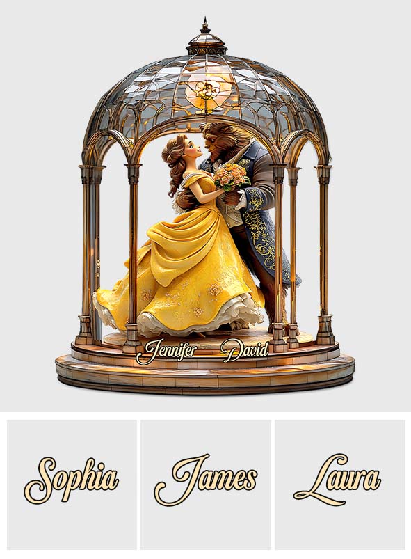 I Love You - Personalized Mouse Custom Shaped Acrylic Plaque