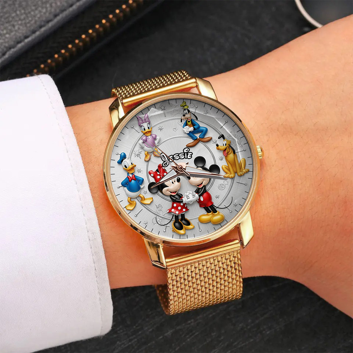 Magical Moment - Personalized Mouse Women Hand Watch
