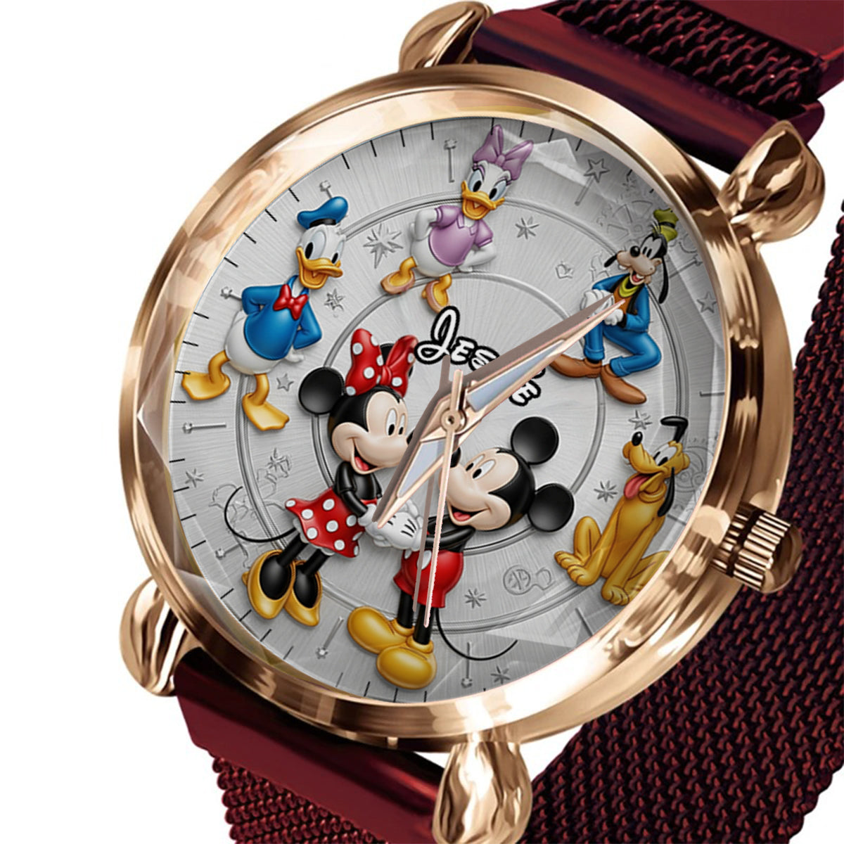 Magical Moment - Personalized Mouse Women Hand Watch
