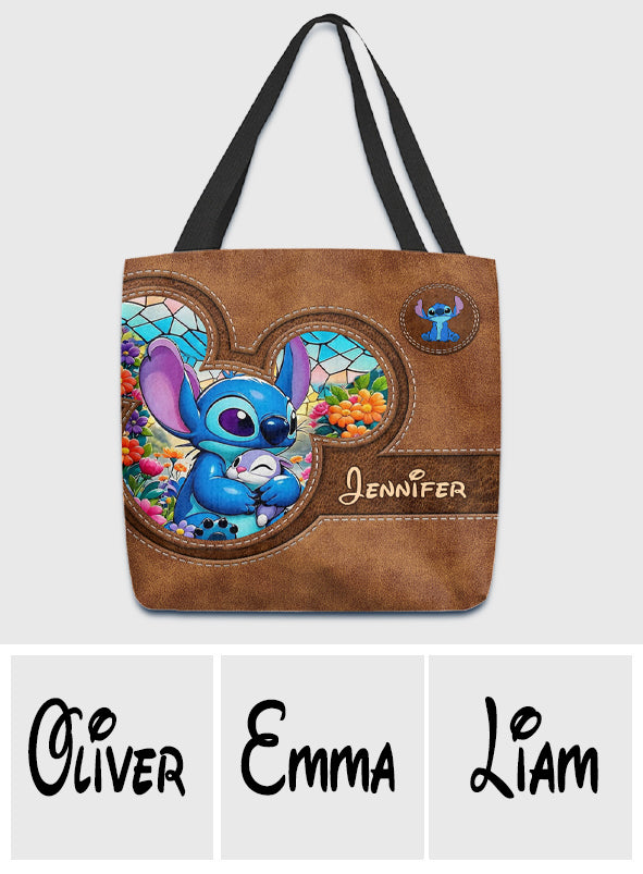 Cute Monster - Personalized Ohana Tote Bag