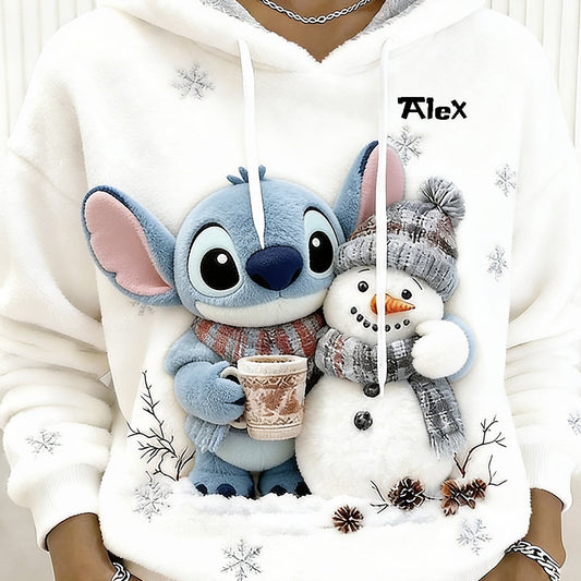 Merry Christmas - Personalized Ohana Fleece Hoodie