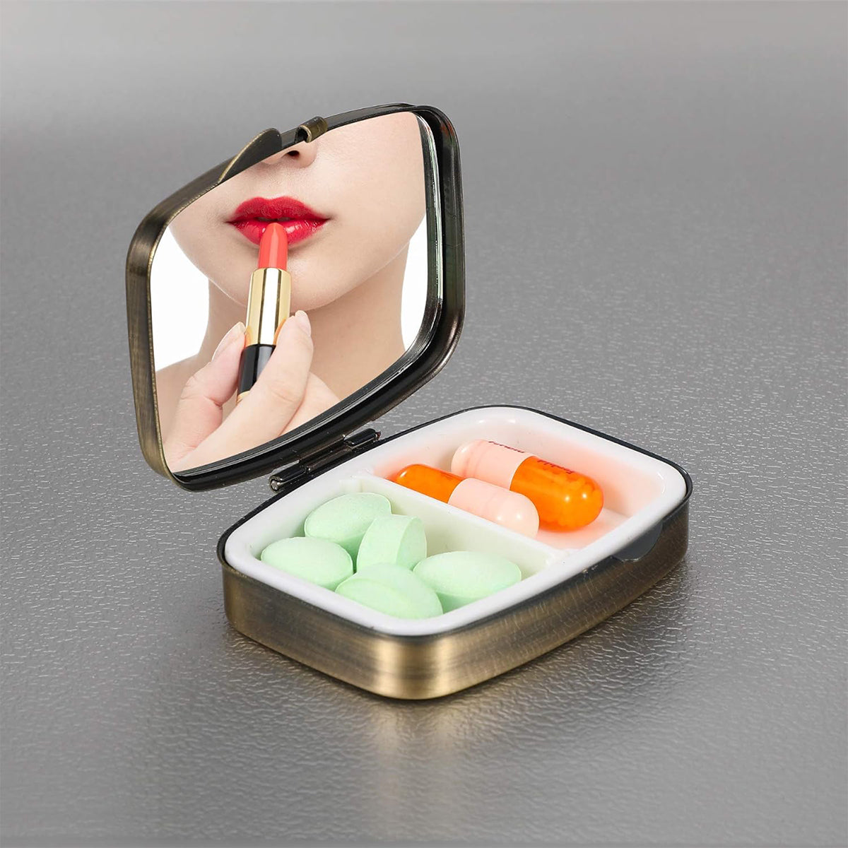 Adventure Awaits - Personalized Mouse Pill Organizer Box