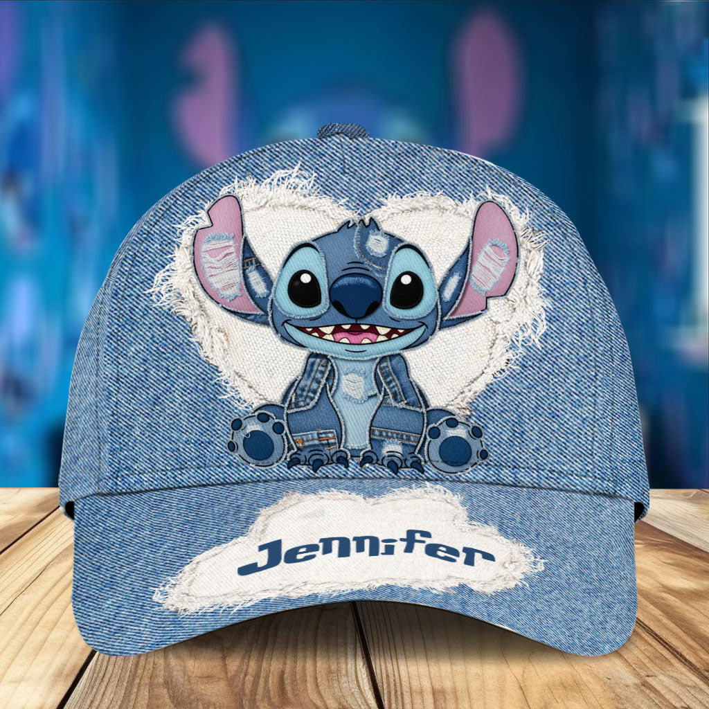Just A Girl Who Loves Ohana - Personalized Ohana Classic Cap