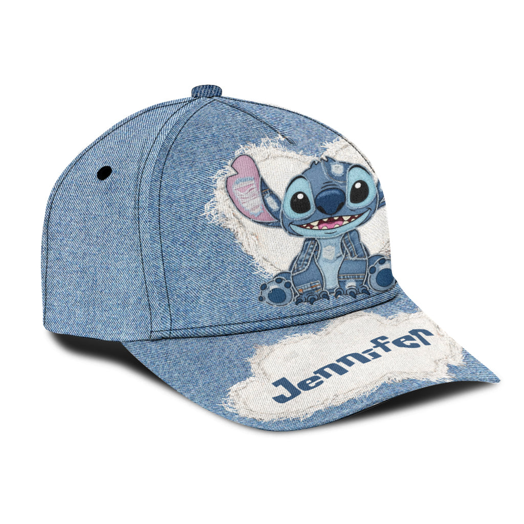 Just A Girl Who Loves Ohana - Personalized Ohana Classic Cap