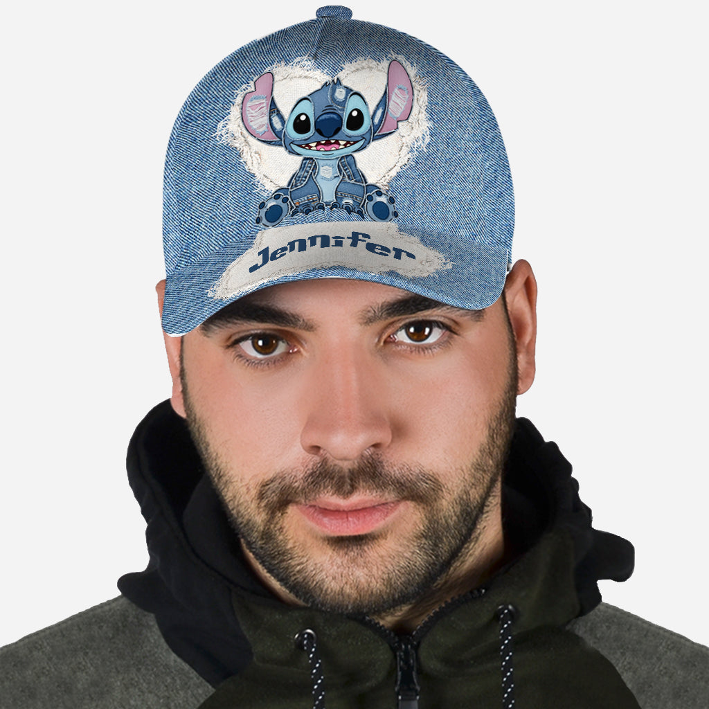 Just A Girl Who Loves Ohana - Personalized Ohana Classic Cap