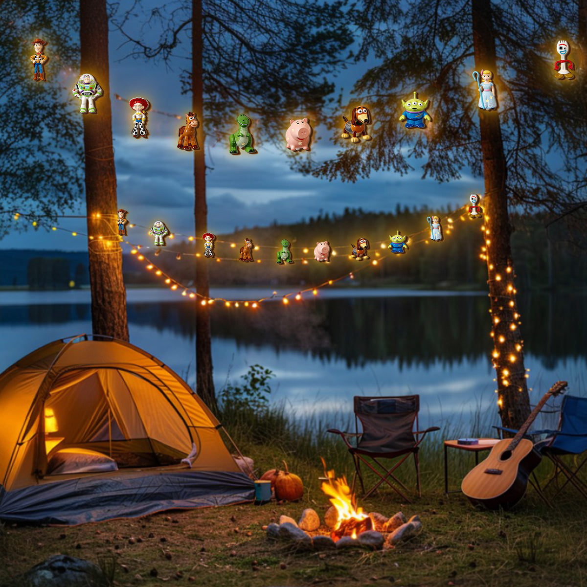 You Got A Friend In Me - Personalized Movie For Kids String Lights