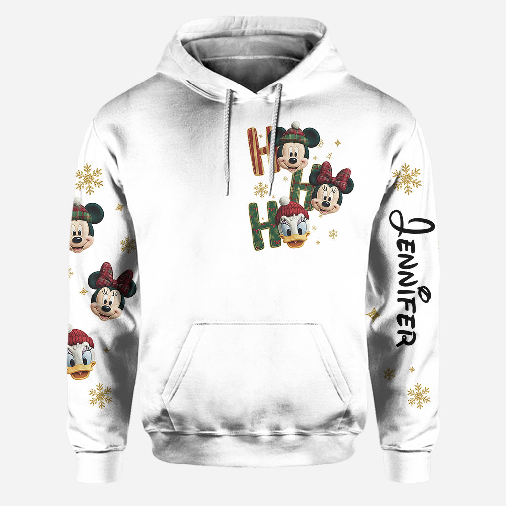 Merry Christmas - Personalized Mouse Hoodie and Leggings
