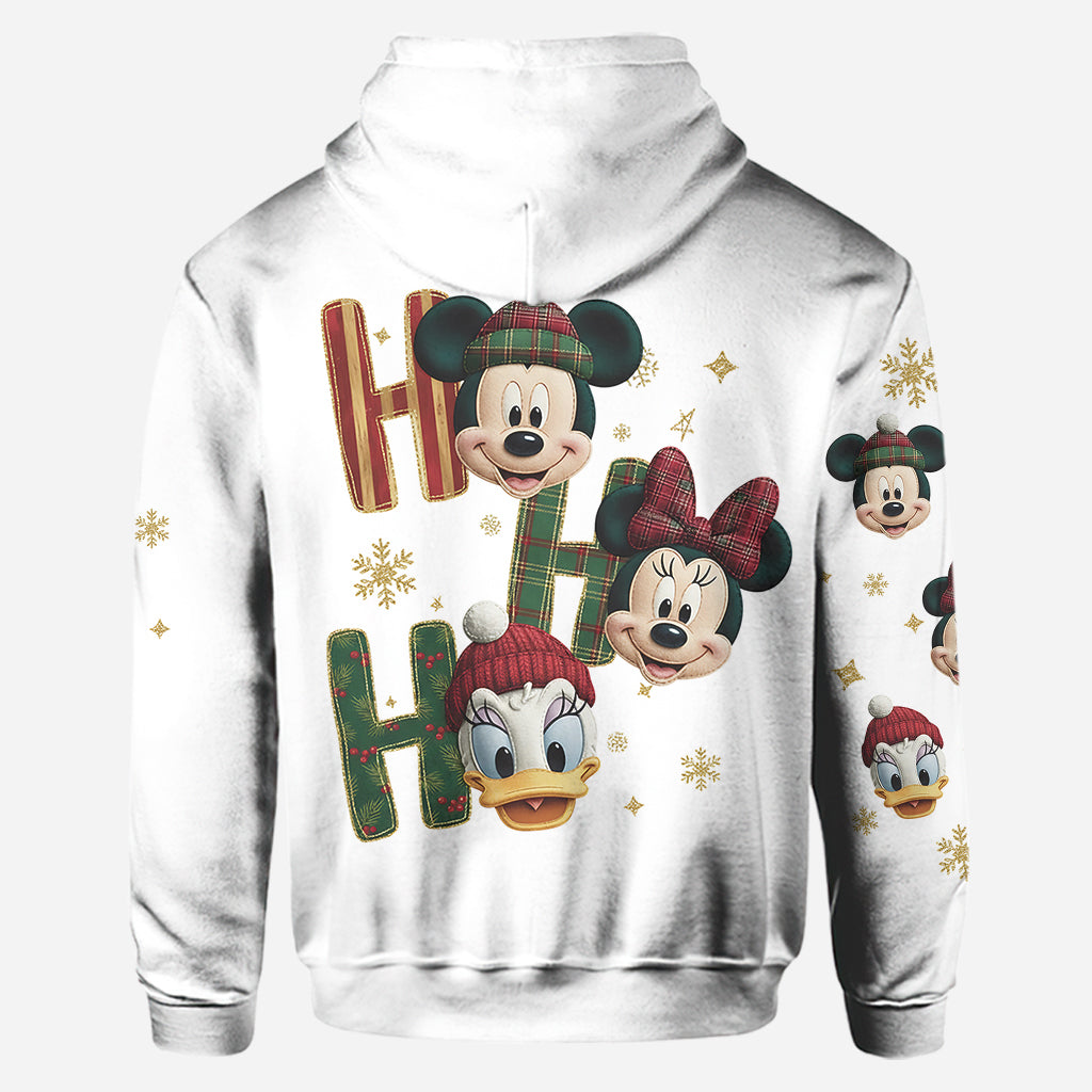 Merry Christmas - Personalized Mouse Hoodie and Leggings