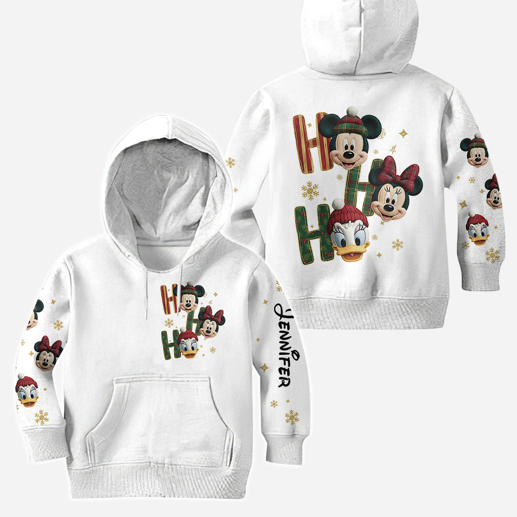 Merry Christmas - Personalized Mouse Hoodie and Leggings