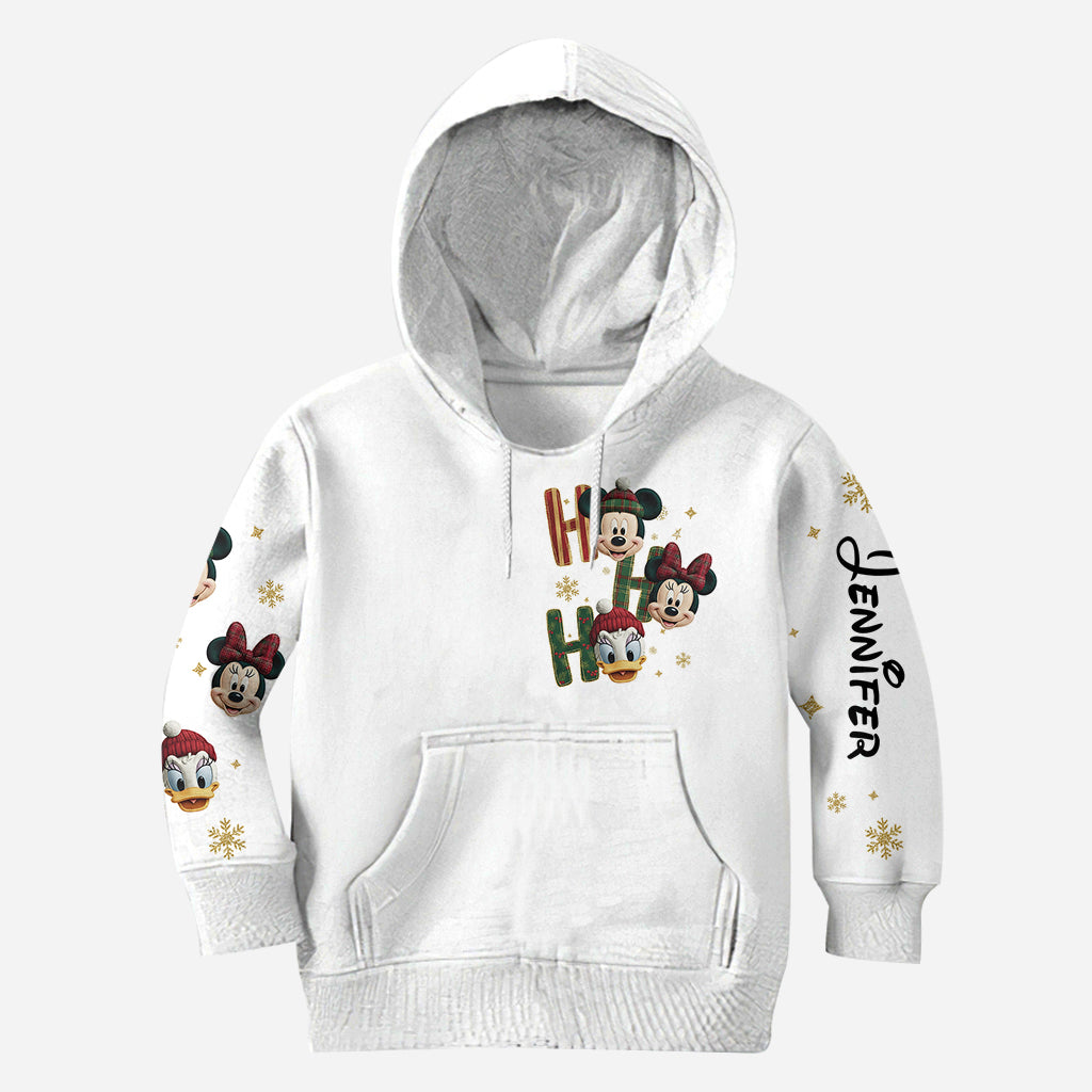 Merry Christmas - Personalized Mouse Hoodie and Leggings